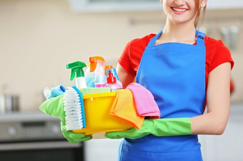 Professional cleaning company in Shoreditch servicing a modern workspace