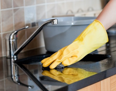 Residential cleaning company in Shoreditch refreshing a stylish apartment