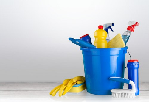 End of build cleaning in a modern Shoreditch property