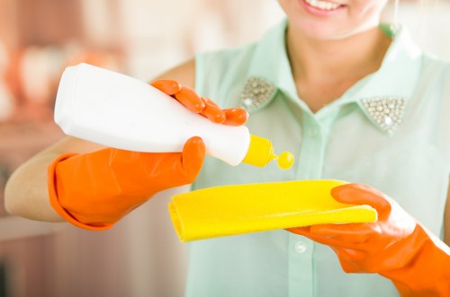 Flexible Shoreditch Cleaners payment methods in a secure checkout area