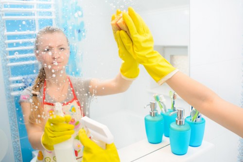 Sustainability-focused cleaning operations in Shoreditch