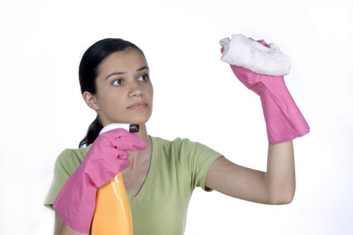 Commercial office deep cleaning in Shoreditch workspace