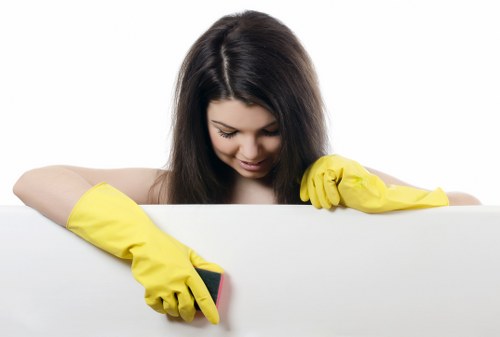 Clean and polished workspace maintained by Shoreditch cleaning services